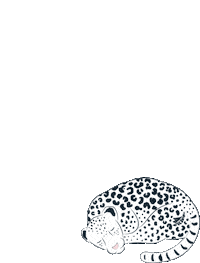 polonio dreamy sleepycat polonio Sticker