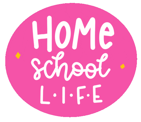 Distance Learning Homeschool Sticker