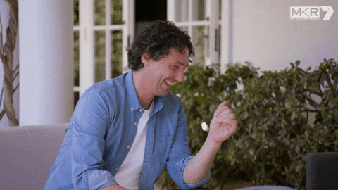 Awkward Oh No GIF by My Kitchen Rules