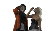 Party Reaction Sticker by Drella