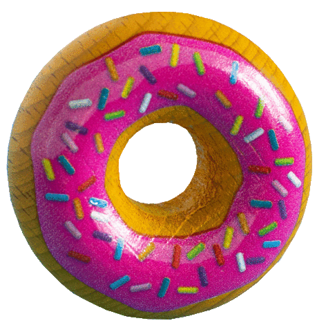 Pink Donut Sticker by ErziPlay