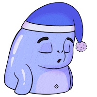 Tired Sleep Sticker by Demic