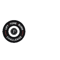 Lift Tone Burn Sticker by Pure Barre