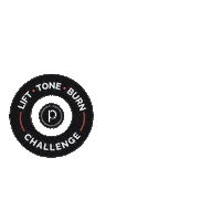 Lift Tone Burn Sticker by Pure Barre
