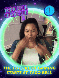 vrarcade GIF by Taco Bell VR Arcade