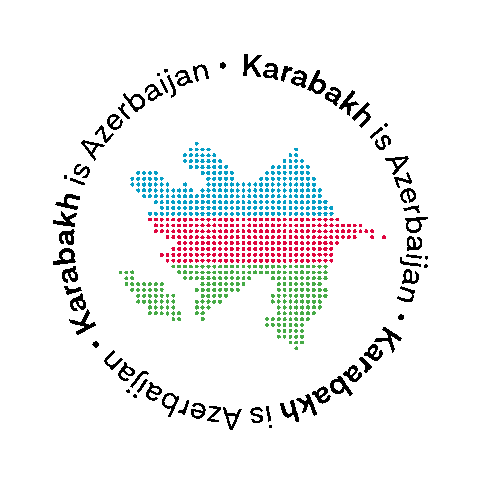 BakuMediaCenter azerbaijan qarabag karabakh azərbaycan Sticker