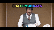 PipeWolf work office mondays fml GIF