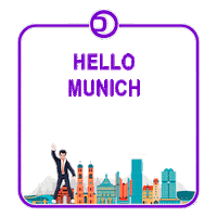 new york paris Sticker by Venia Travel