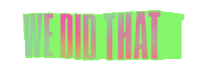Come Thru Just Do It Sticker by Nike