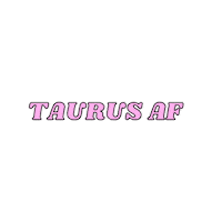 Astrology Taurus Sticker by Cosmicrx