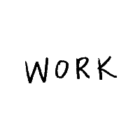 Tired Work Sticker