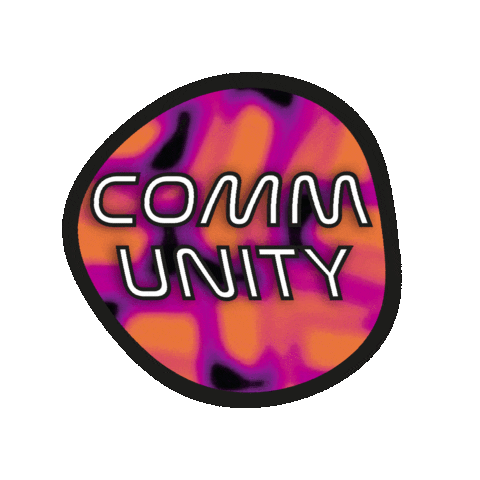 Logo Community Sticker by pallacorda