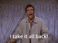I Didnt Say That Cosmo Kramer GIF by slicedbread