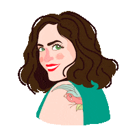 Hair Tattoo Sticker by Wendy Ramos