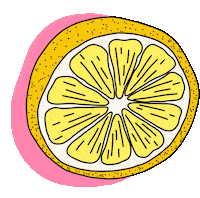 Food Pink Sticker by Poppy Deyes