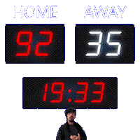 35 Away Sticker