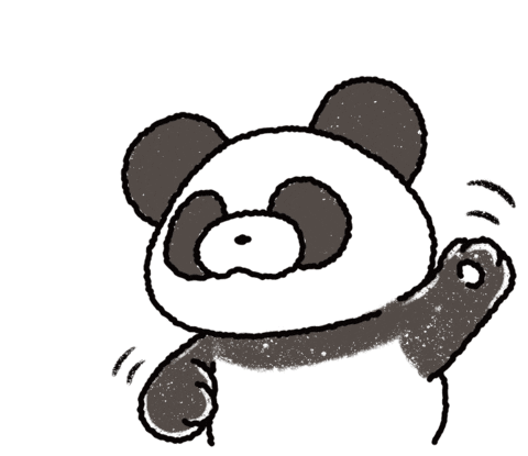 Bear Panda Sticker