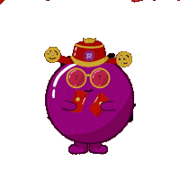 Chinese New Year Wish Sticker by Pocca Dot Media
