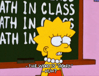 the simpsons school GIF