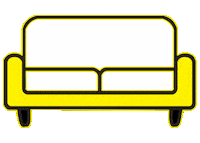 Loop Couch Sticker by TAKE TWO