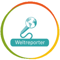 weltwaerts fsj freiwilligendienst weltkugel freiwilliges soziales jahr Sticker