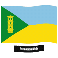Castilla-La Mancha Flag Sticker by Formación Ninja