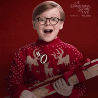 Fox Broadcasting Glasses GIF by A Christmas Story Live