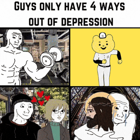 Bear Depression GIF by Flickplay