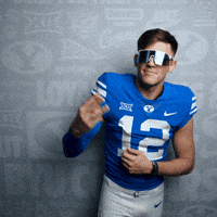 Byu Football Go Cougs GIF by BYU Cougars