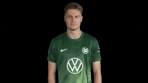Shut Your Mouth GIF by VfL Wolfsburg