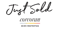Justsold Sticker by Corcoran Icon Properties