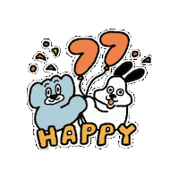 77 Sticker by 77_tw