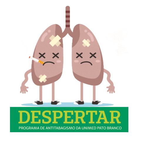 Parar De Fumar Sticker by Unimed Pato Branco