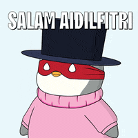 Hari Raya Penguin GIF by Pudgy Penguins