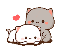 Cat Kiss Sticker