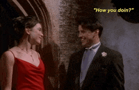 how you doin flirting GIF