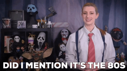 American Psycho 80S GIF by Dead Meat James