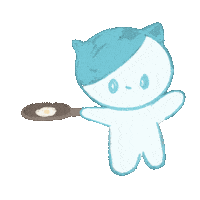 Cat Cooking Sticker