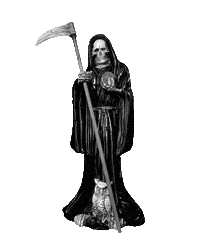 Skull Goth Sticker by Wytchlab