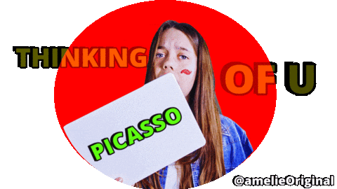 Amelie Picasso Sticker by amelie