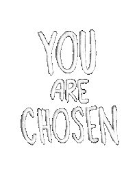 RhinyAmaya blessed you are chosen rhinyamaya Sticker