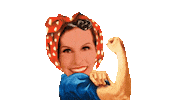 Woman Poder Sticker by HUMORTVDIAMONDTEEN