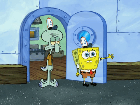 season 6 squid's visit GIF by SpongeBob SquarePants