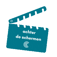 charissacommunicatietekst behindthescenes tekst communicatie achterdeschermen Sticker
