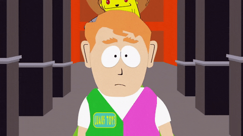 walls standing GIF by South Park 