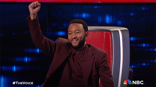Happy John Legend GIF by The Voice