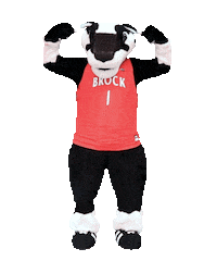 Mascot Reaction Sticker by Brock University