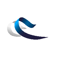 Celebrate Blue Ribbon Sticker by Valkeakosken Voimistelijat