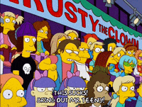 the simpsons dolph starbeam GIF
