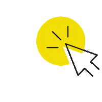 Arrow Click Sticker by Etukart